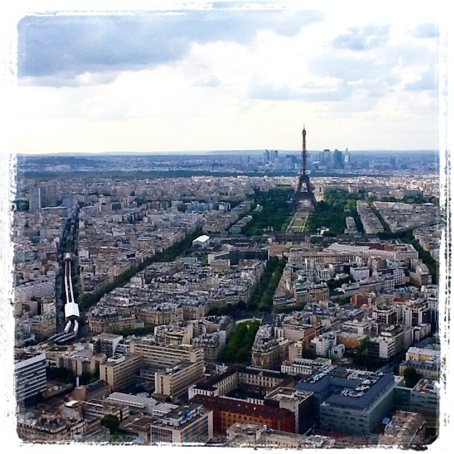 Вид на Париж