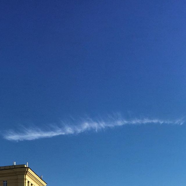 Синее небо над Москвой ️
